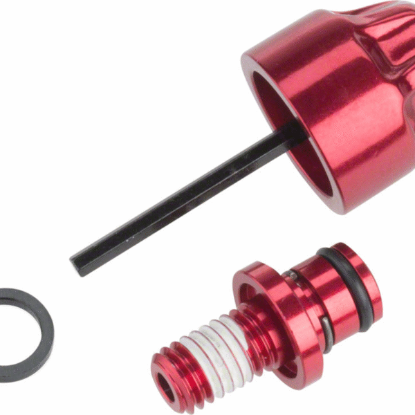 RockShox Zestaw pokrętła tłumienia powrotu RockShox – Yari (z pokrętłem i śrubą)